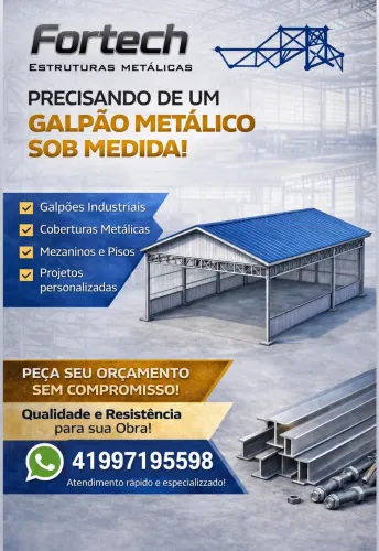 Estruturas Metálicas - Galpões ,coberturas etc