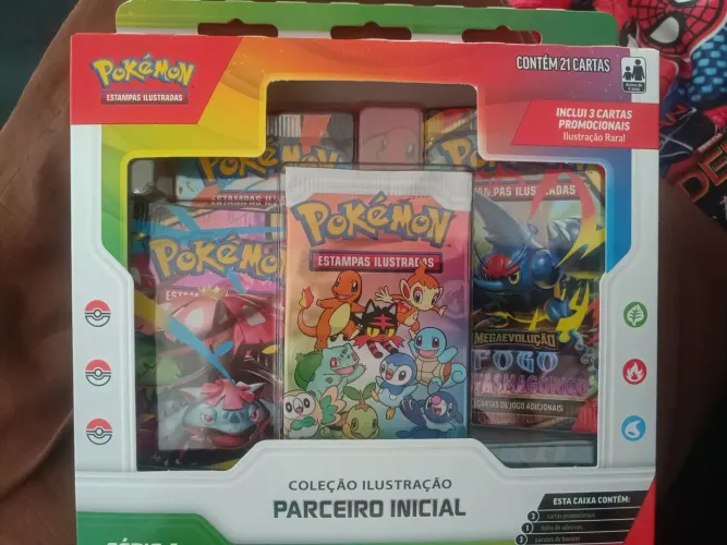 Booster Box Coleção Ilustração Parceiro Inicial 