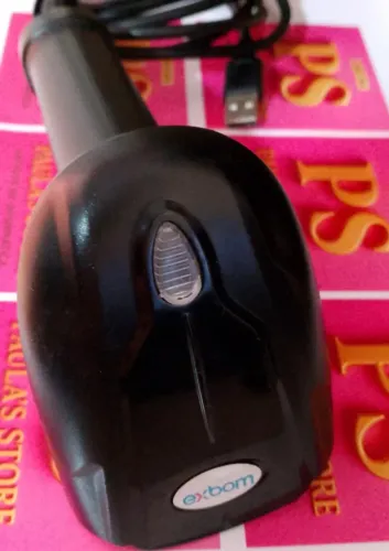 Leitor de Código de Barras QR CODE Exbom