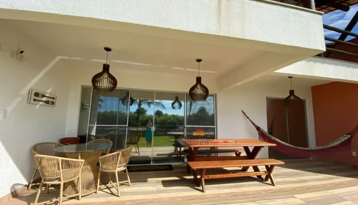 Lindo Chalé Mobiliado, 3/4 - Cond. PÉ NA AREIA - Ilhéus - Ba