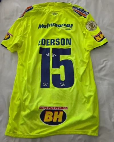 Camisa de jogo cruzeiro 2019 Ederson #15
