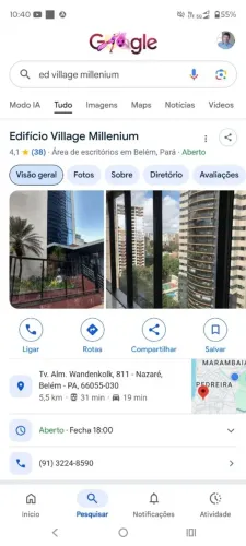 Sala comercial Ed Village Milênium 