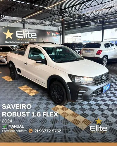 Volkswagen Saveiro Robust 1.6 Total Flex 16V 2024