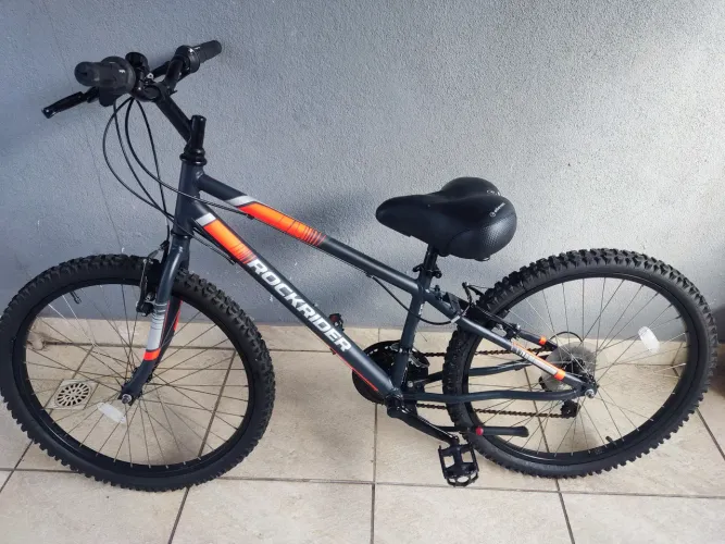 Bicicleta Rockrider ST100 Infantil aro 24 (nova) barato