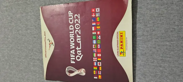 Álbum da copa de 2022 capa mole