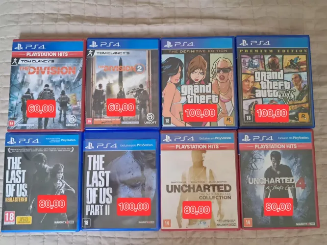 Vendo Jogo PS4