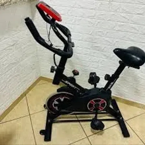 Bicicleta ergométrica spinning sport inércia 8kg para 120 a 150kg