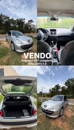 Peugeot 207 XR 1.4 Flex 8V 5P 2010