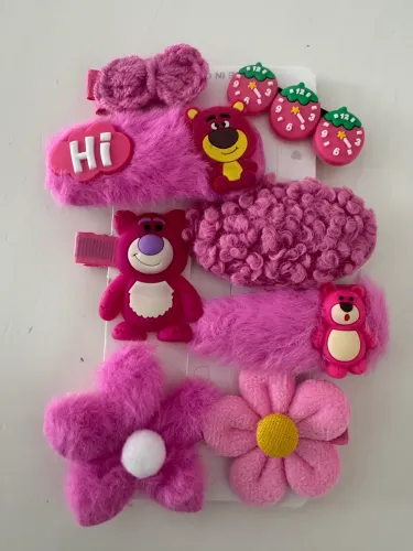 Conjunto de presilhas do Lotso do ToyStory