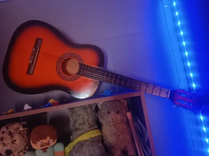 Violão e já vai com cordas extras