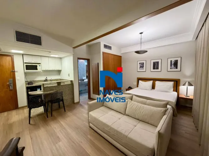 Flat com 1 dormitório à venda, 35 m² por R$ 429.000,00 - Serra - Belo Horizonte/MG