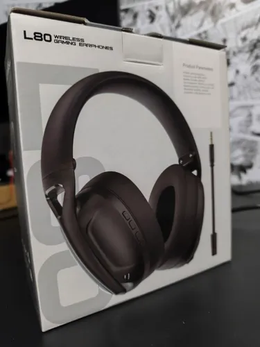Headset Gamer Sem fio Smailwolf L80 Ultraleve Tri-mode. NOVO, LACRADO
