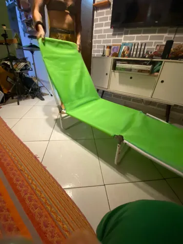 Cadeira espreguiçadeira dobrável OPORTUNIDADE