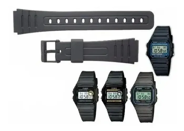 Pulseira 18mm compatível com Casio F91w