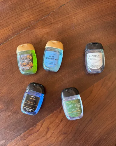 5 Álcool gel Bath and Body Works