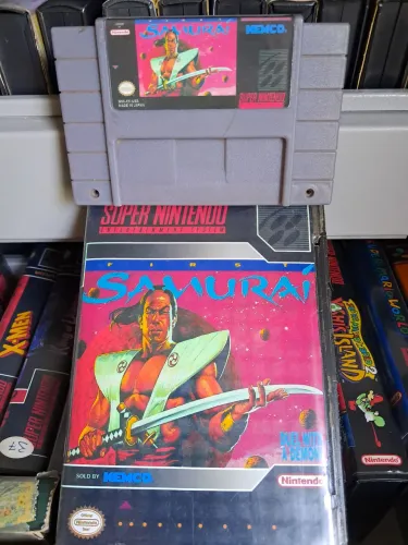 Cartucho First Samurai snes