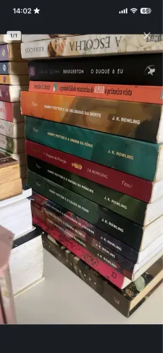 Colecao completa de livros do hp