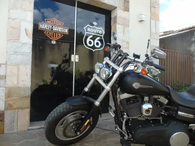Harley Davidson Dyna Fat Bob fxdf 2013 - muito nova - Vendo ou Troco