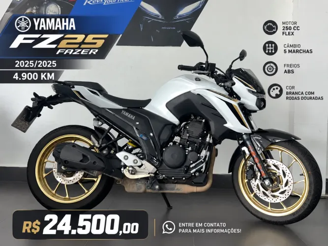 Yamaha FZ25 250 Fazer Connected 2025