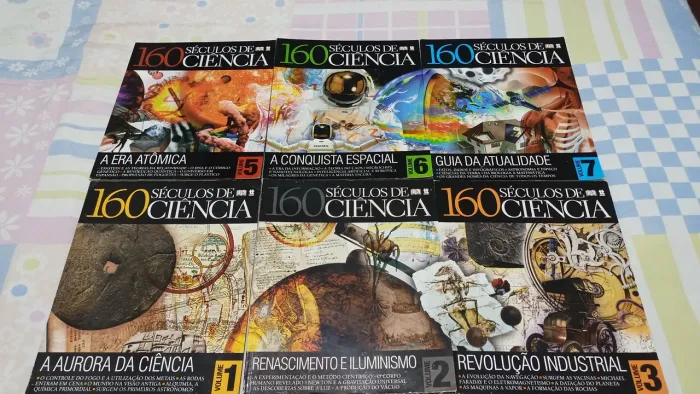 Revistas 160 Séculos de Ciência - O melhor material para as Provas de Vestibulares