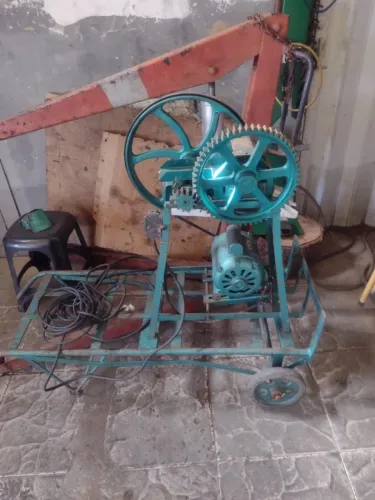 Máquina de moer cana de açúcar elétrica 