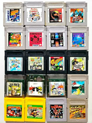 Lote Coleção game boy color GBA GBC NINTENDO