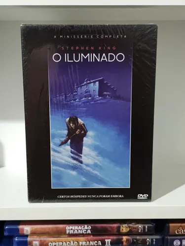 O iluminado minissérie completa, DVD lacrado de fabrica, original, RARO