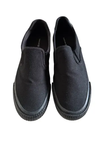 Osklen Canvas Slip On Masculino na cor preta. 