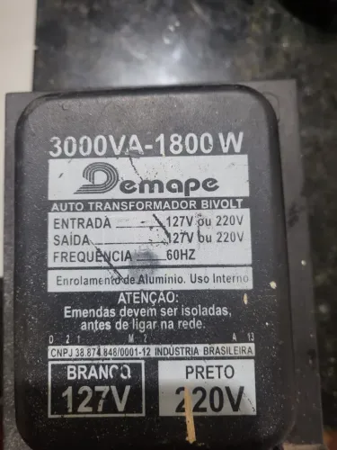 Transformador 110 para 220