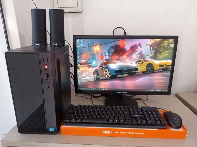 Computador completo core i7 16GB RAM SSD 512GB tela led 23.5 polegadas