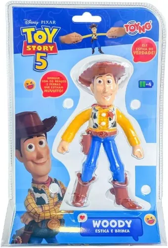 Boneco Woody Toy Story que Estica - Toyng Disney Pixar