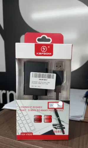 Conversor USB3.0 Para HDMI Kapbom