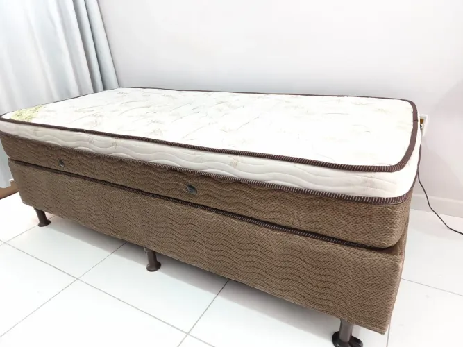 Cama Box Solteiro Ortobom Magnyfic com Pillow Top