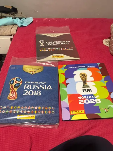 Álbuns da copa de 2018,2022,2026