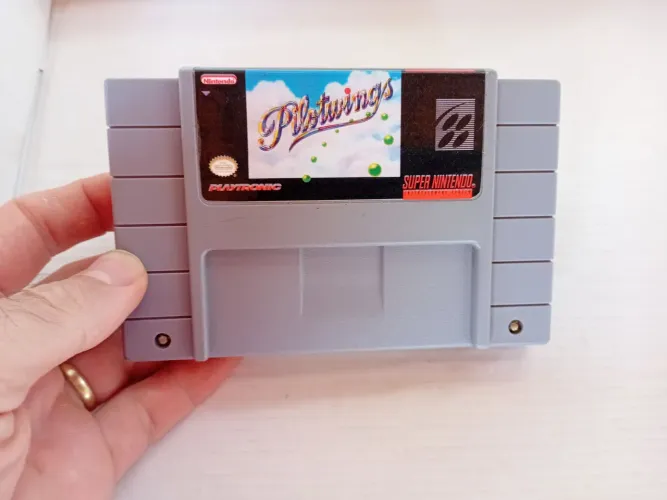 Pilotwings original relabel para Super Nintendo