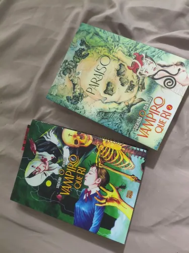 Vampiro que ri volume 1 e 2 mangá