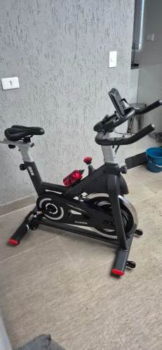 Bicicleta Ergométrica para Spinning Mecânica Roda de Inércia 18kg Pace 6000 Odin Fit