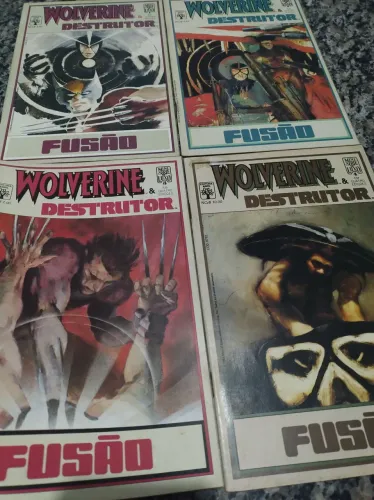 Wolverine e destrutor minissérie completa em 4 edições R$45,00+frete