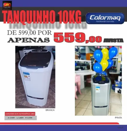 TANQUINHO COLOMARQ 10KG