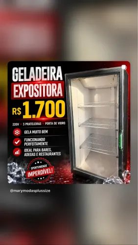 Freezer Expisitora Cerveja semi nova