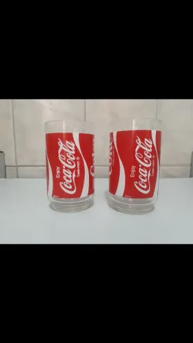 copos da coca cola originais vintage