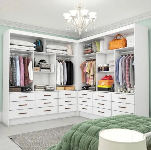 Armário Closet Modular Branco