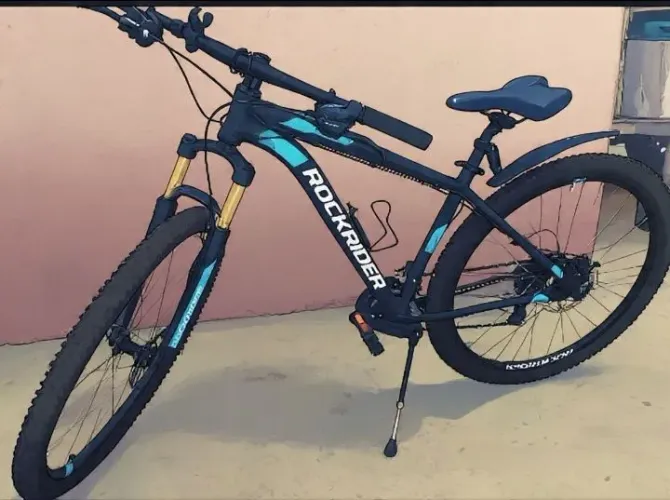 Bike aro 29 Rock Rider ST 120 21v Semi Nova