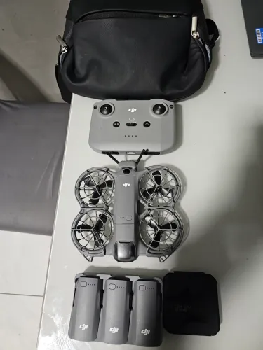 Drone dji neo 2 combo fly more + uma bateria extra bolsa e lentes polarizadas freewell