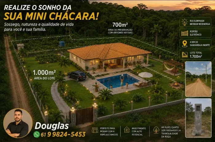  Mini chácara samambaia norte 