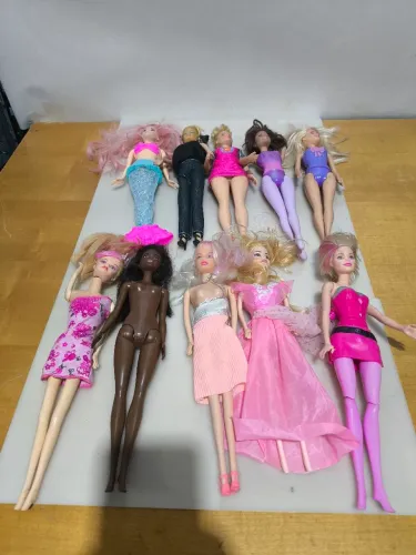 Lote Com 10 Bonecas Barbie Originais Mattel - Desapego Brinquedo
