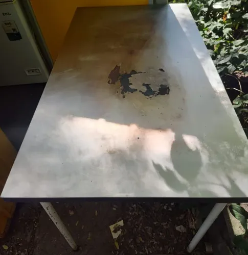 Mesa em inox