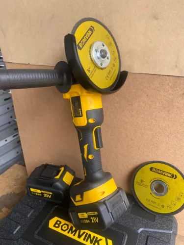 Esmerilhadeira a bateria 21V BOMVINK