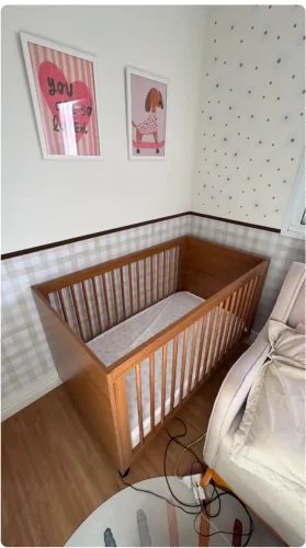 Berço Haus Nature 3 em 1 - Freijó - Marca Lilibee