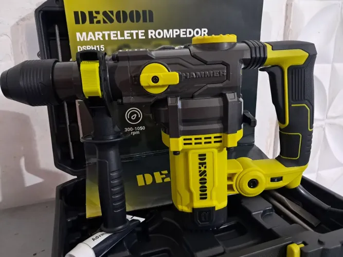 Martelete com ajuste de rotação